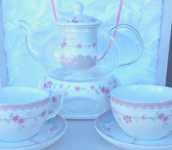 Ring a Rosie Pink Teaset